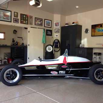 Race Car Garage with Cabinets and Memorabilia - Scott from Tucson, AZ