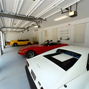 Three Car Garage with Epoxy Floor and Wall Storage - Jeff from Malvern, PA