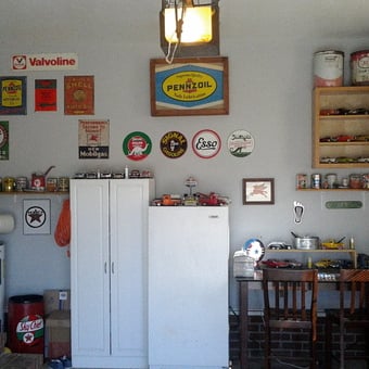 Vintage Gas and Oil Sign Decor Garage - TCBig from Goldsboro, NC