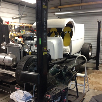 Custom Hot Rod Build with Lift and Tools - Bob from Brandon, FL