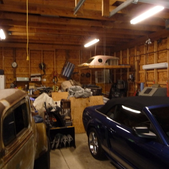 Classic Car Garage with Tools and Storage Solutions - Steve from Chesterfield, VA