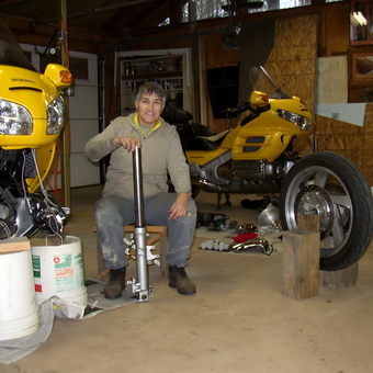 Motorcycle Repair Garage with Tools and Parts - kindercoach from Easton, MD