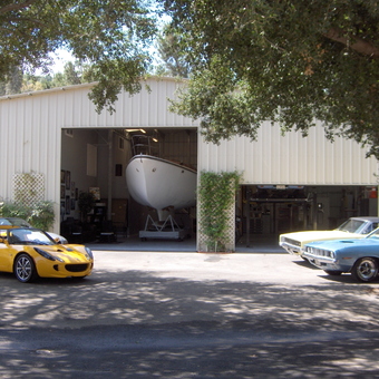 Classic Cars and Boat Storage in Spacious Metal Barn - The Mintle Barn from Fallbrook, CA