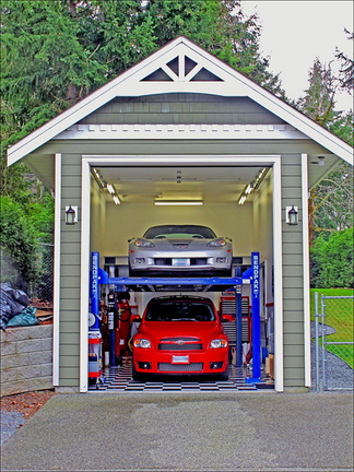 Jacob from Duncan BC Canada showing Car Lifts
