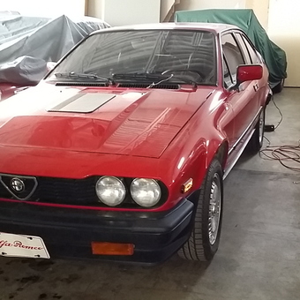 Classic Alfa Romeo and Covered Cars in Garage - John from Grand Rapids, MI