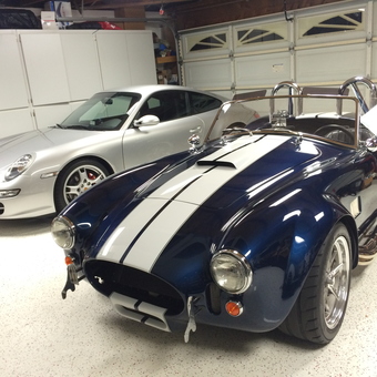 Classic Sports Cars and Storage Cabinets - Ken's Garage from Claremont, CA