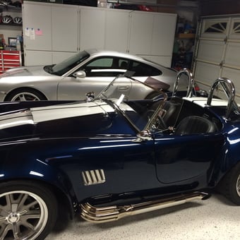 Classic and Modern Cars with Storage Cabinets - Ken's Garage from Claremont, CA