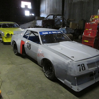 Race Cars and Garage Tools in Workshop - Team 61 Race Cars from Emmett, ID