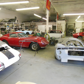 Classic Car Restoration Garage with Tools and Shelving - Michael Carpenter from Mesa, AZ