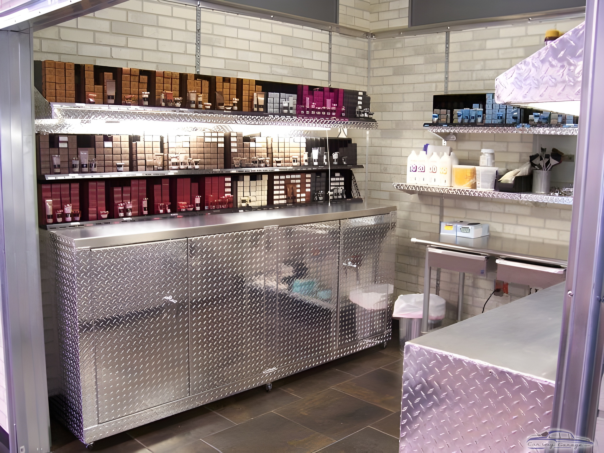 Diamond Plate Cabinets and Shelving Storage - Geo from Patchogue, NY
