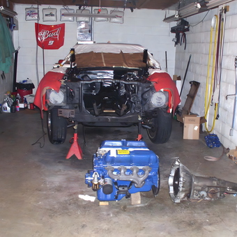 Classic Car Restoration with Engine and Tools - Jerry H from Melbourne, FL