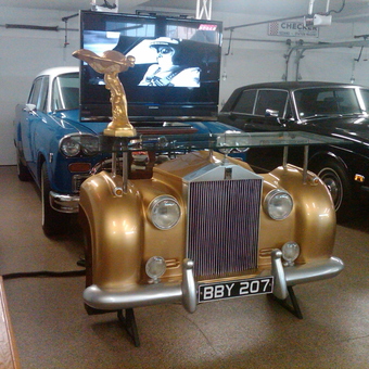 Classic Car Decor and TV Stand Display - Steve from Seabrook, NH
