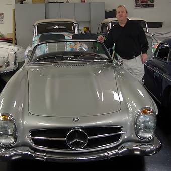Classic Car Collection with Cabinets and Wall Decor - yes from Long Beach, CA
