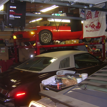 Classic Car Garage with Lift and Tools - need more room from RONKOMKOMA, NY