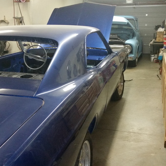 Classic Cars in Organized Garage with Storage Bins - Mike from Mesa, AZ