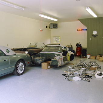 Spacious Garage With Classic Cars, Tools, and Car Parts - Don A from Southbury, CT