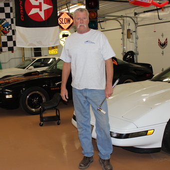 Classic Cars, Garage Decor, and Tools Displayed - Harold McCalla from Rochester, IN