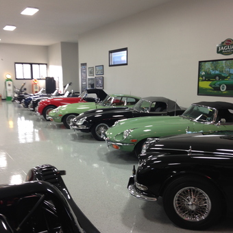 Classic Cars Displayed in Pristine Garage - Scott from Fishers, IN