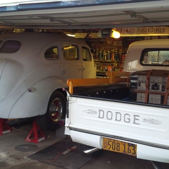 Classic Dodge Truck and Vintage Car Garage - Jim Pollen from Horseheads, NY