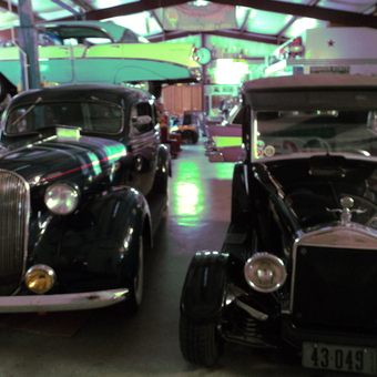 Classic Cars and Vintage Garage Decor - Danny from Austin, TX
