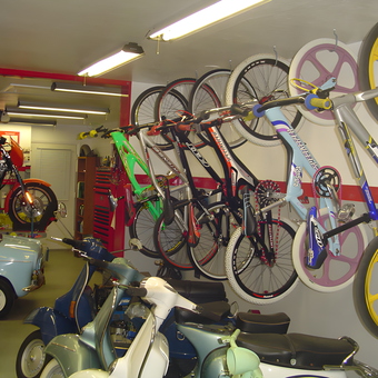 Wall Mounted Bike Racks and Classic Scooters - Bob from Phoenix, AZ