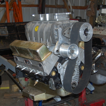 High-performance engine block with supercharger setup - Spike from Billings, MO