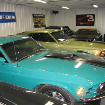 Classic Muscle Cars and Garage Wall Decor - Kirk Hoeppner from Cedar Rapids, IA