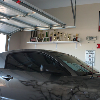 Mustang Garage with Trophies and Signs - Terry from Lugoff, SC