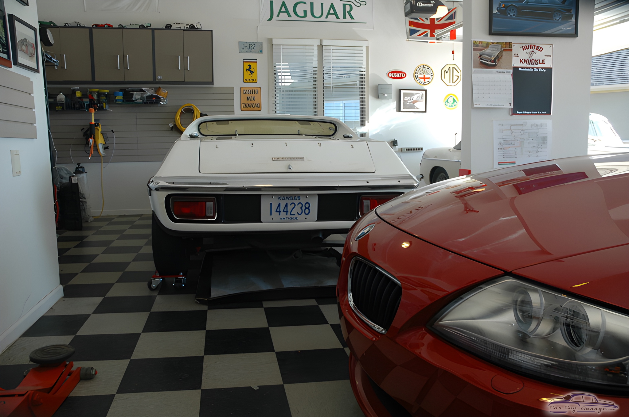 Classic Car Garage with Tool Cabinets and Decor - Rich from Lawrence, KS