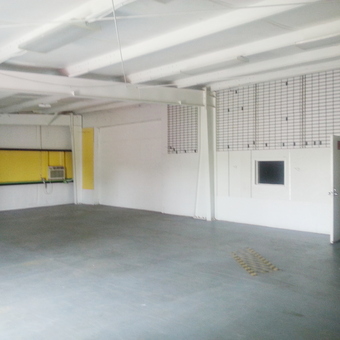 Spacious Garage With Slatwall Panels and AC Unit - Jim from Ingleside, TX