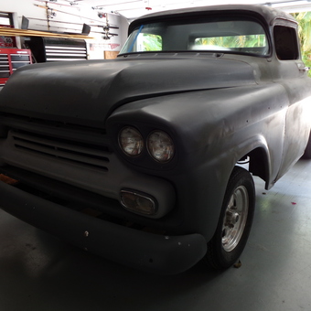 Classic truck project with tool chests and garage storage - Michael from Stuart, FL