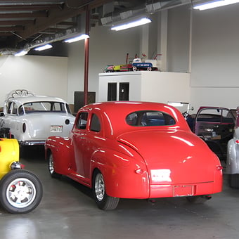 Classic Cars and Hot Rods in Spacious Garage - BEAR from Woodland Hills, CA