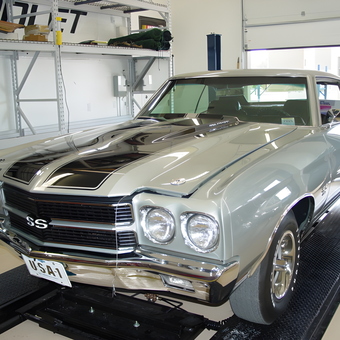 Classic Muscle Car on Lift with Shelving - Brewsky from Phoenix, AZ