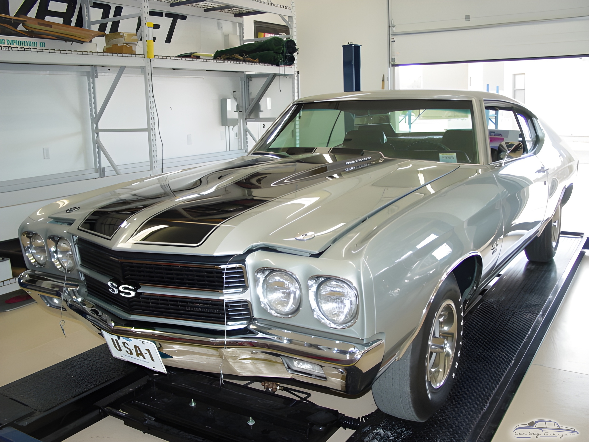 Classic Muscle Car on Lift with Shelving - Brewsky from Phoenix, AZ
