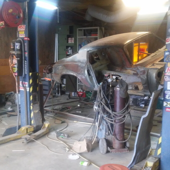 Classic Car Restoration Garage with Lift and Tools - Ollie from White Lake, MI