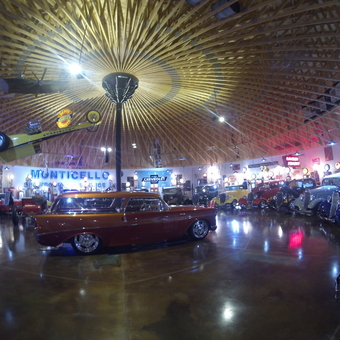Classic Cars and Vintage Garage Signs Display - Veit Automotive Foundation from Buffalo, MN