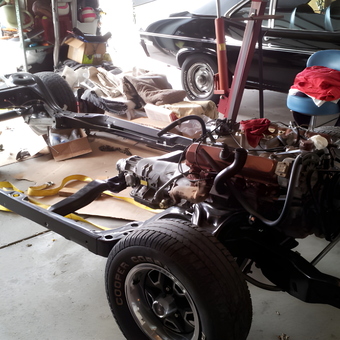 Classic Car Frame Restoration with Tools and Parts - Ed from Sussex, WI
