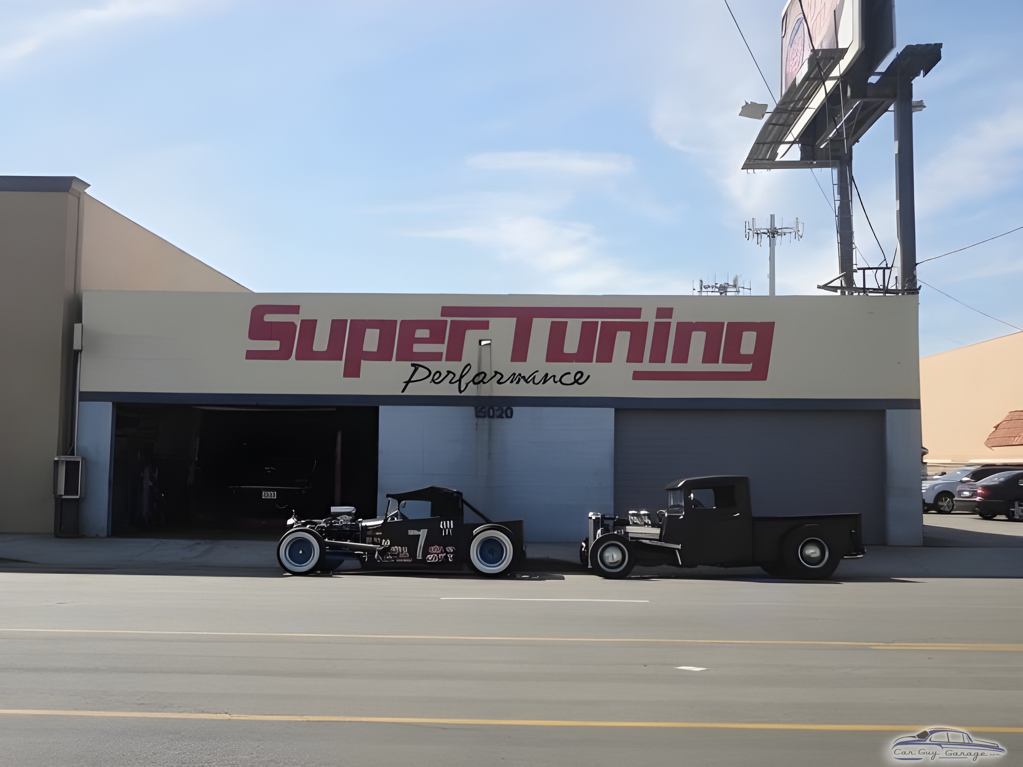Classic Hot Rods at Super Tuning Garage Exterior - Jay Santos from Woodland Hills, CA
