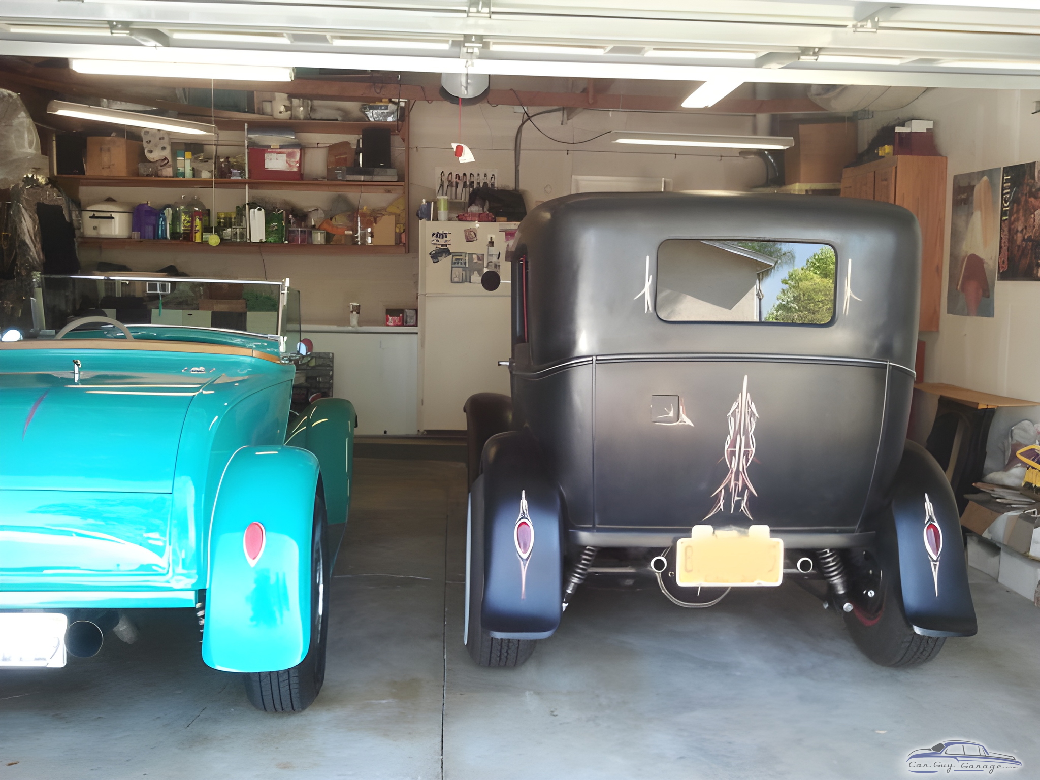 Classic Hot Rods and Organized Garage Shelving - Jon Di Vall from Orange, CA