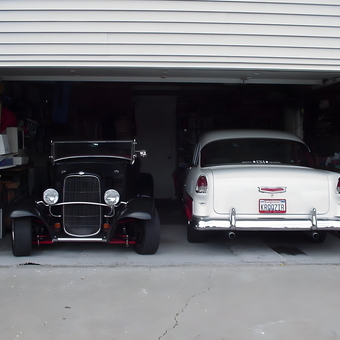 Classic Cars and Organized Garage Storage - Kroozir from Orange, CA