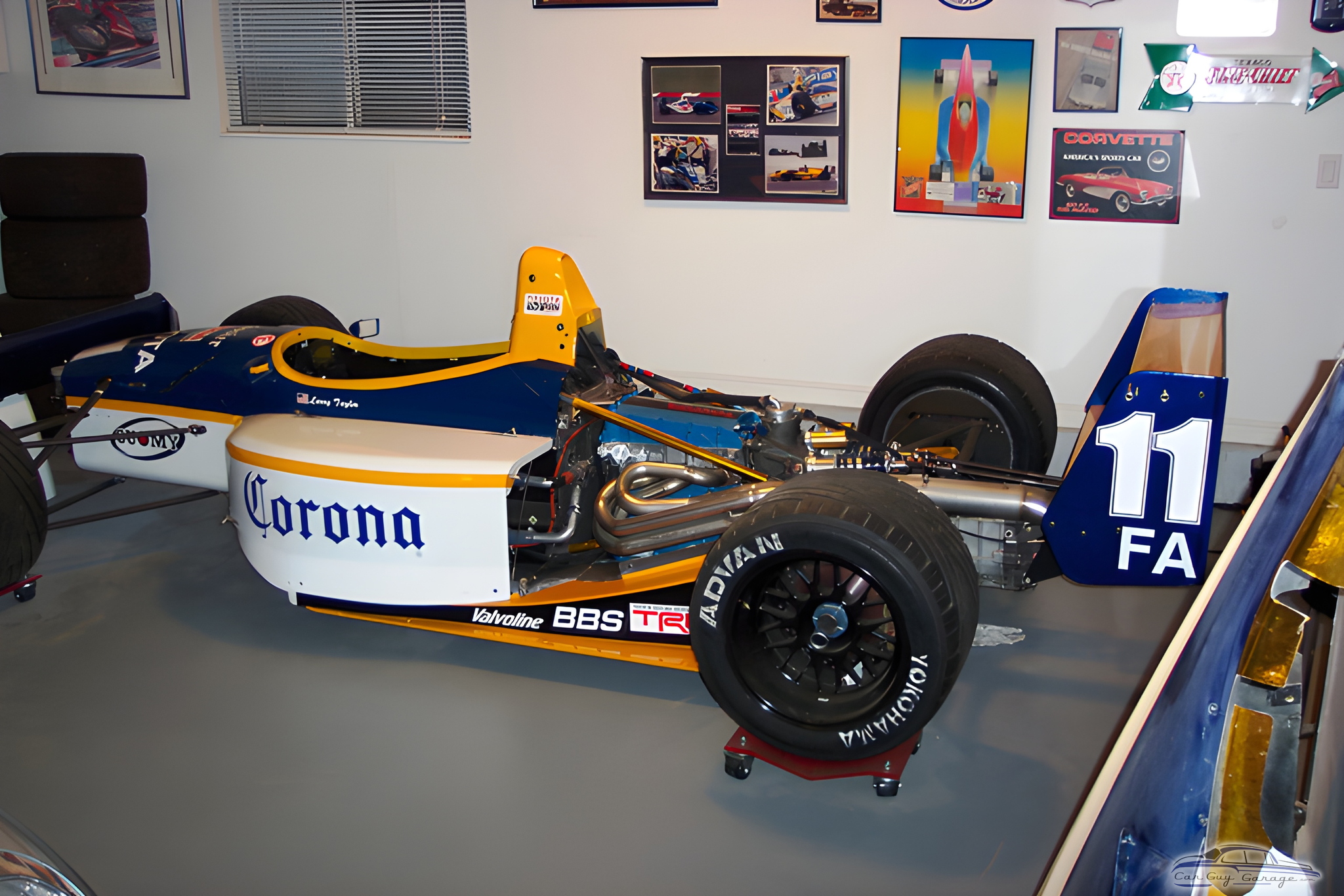 Racing Car and Garage Wall Decor Display - Larry from Layton, UT