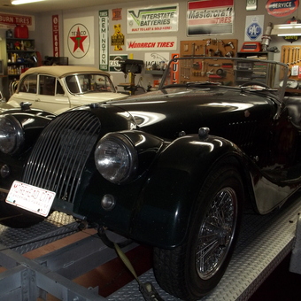 Classic Car Garage With Vintage Signs and Tools - Tom from Reidsville, NC