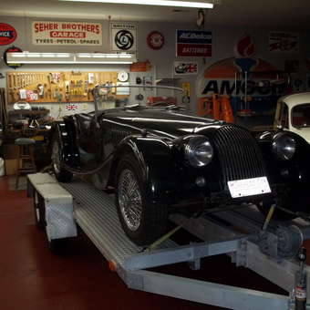 Classic Car Garage with Tools and Signs - Tom from Reidsville, NC