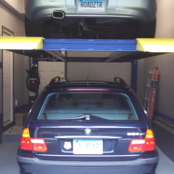 Two BMWs with Car Lift and Garage Storage - Paul from Norwalk, CT