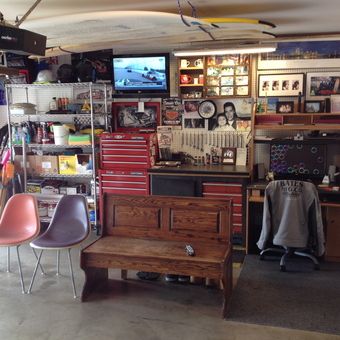 Organized Garage with Tool Chests and Workbench - fastmike from Huntington Beach, CA