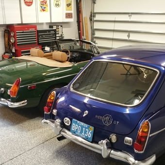 Classic Cars, Tool Cabinets, and Wall Cabinets - Rick's Garage from Bradenton, FL