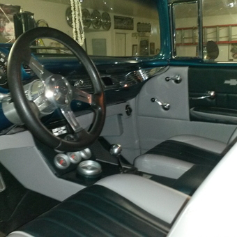 Classic Car Interior with Custom Gauges and Seats - Bob Eaton from Somerton, AZ