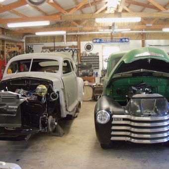 Classic Truck Restorations and Garage Tools - Father & Son's from Foley, MO