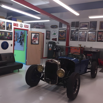 Classic Hot Rod, Wall Art, and Vintage Decor - Doctor D from DeLand, FL
