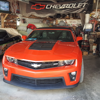 Chevrolet Camaros and Garage Tools Display - SD Camaro Man from Rapid City, SD